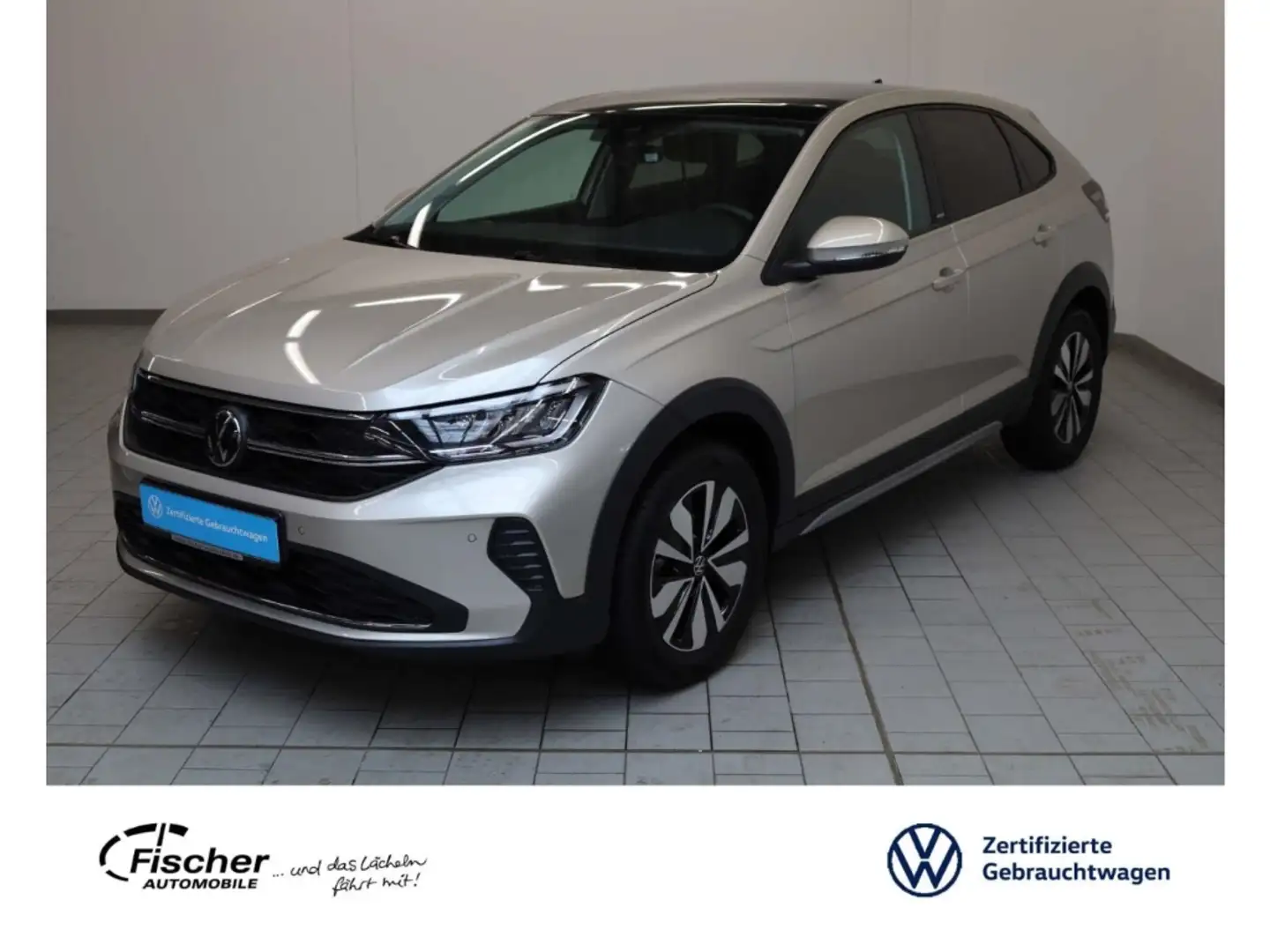Volkswagen Taigo 1.0 TSI Move 5-Gg. P-Dach/App-Connect Silber - 1