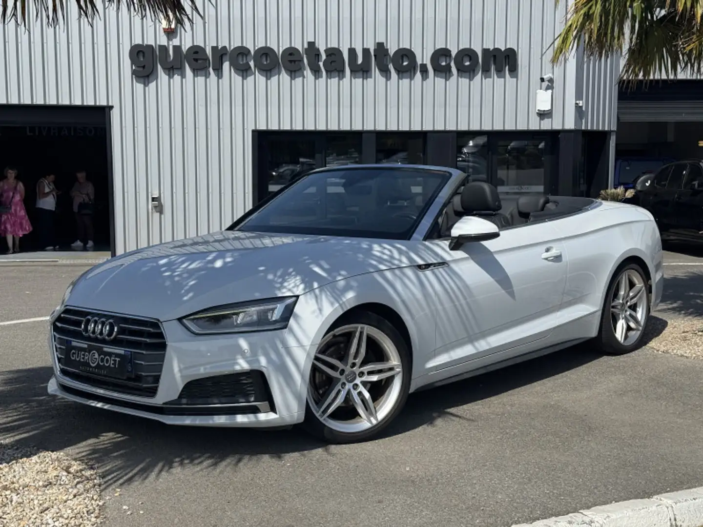 Audi Cabriolet 40 TFSI 190CH S LINE S TRONIC 7 EURO6D-T Fehér - 1