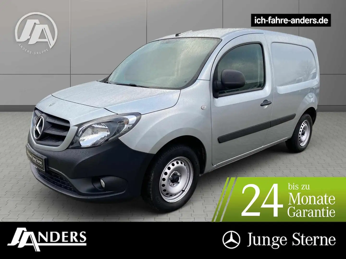 Mercedes-Benz Citan 109 CDI Kasten Lang Klima*EFH*3-Sitze* Silber - 1
