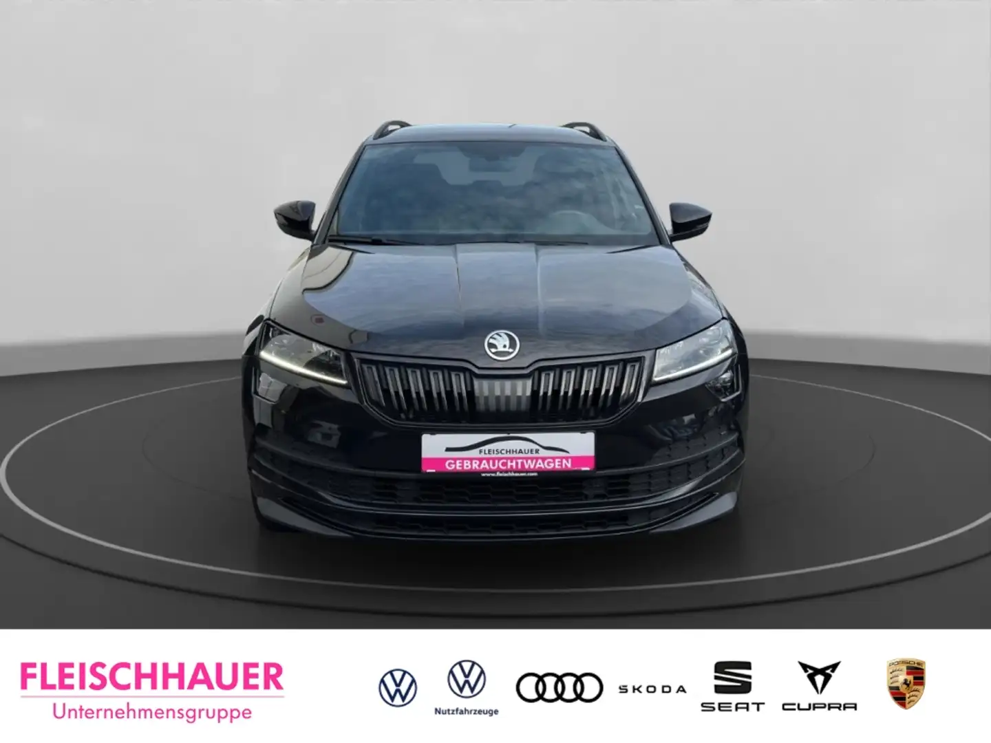 Skoda Karoq Sportline 4x4 Navi+AHK+ACC+CarPlay+PDC+Sportsitze Schwarz - 2