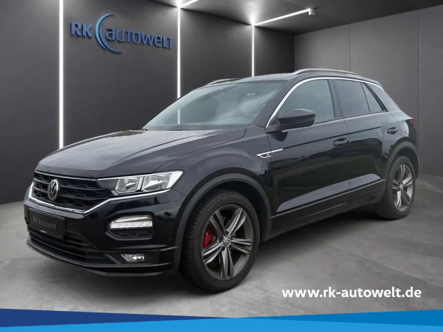 Volkswagen T-Roc Sport 1.5 TSI El. Panodach Navi ACC Nero - 1