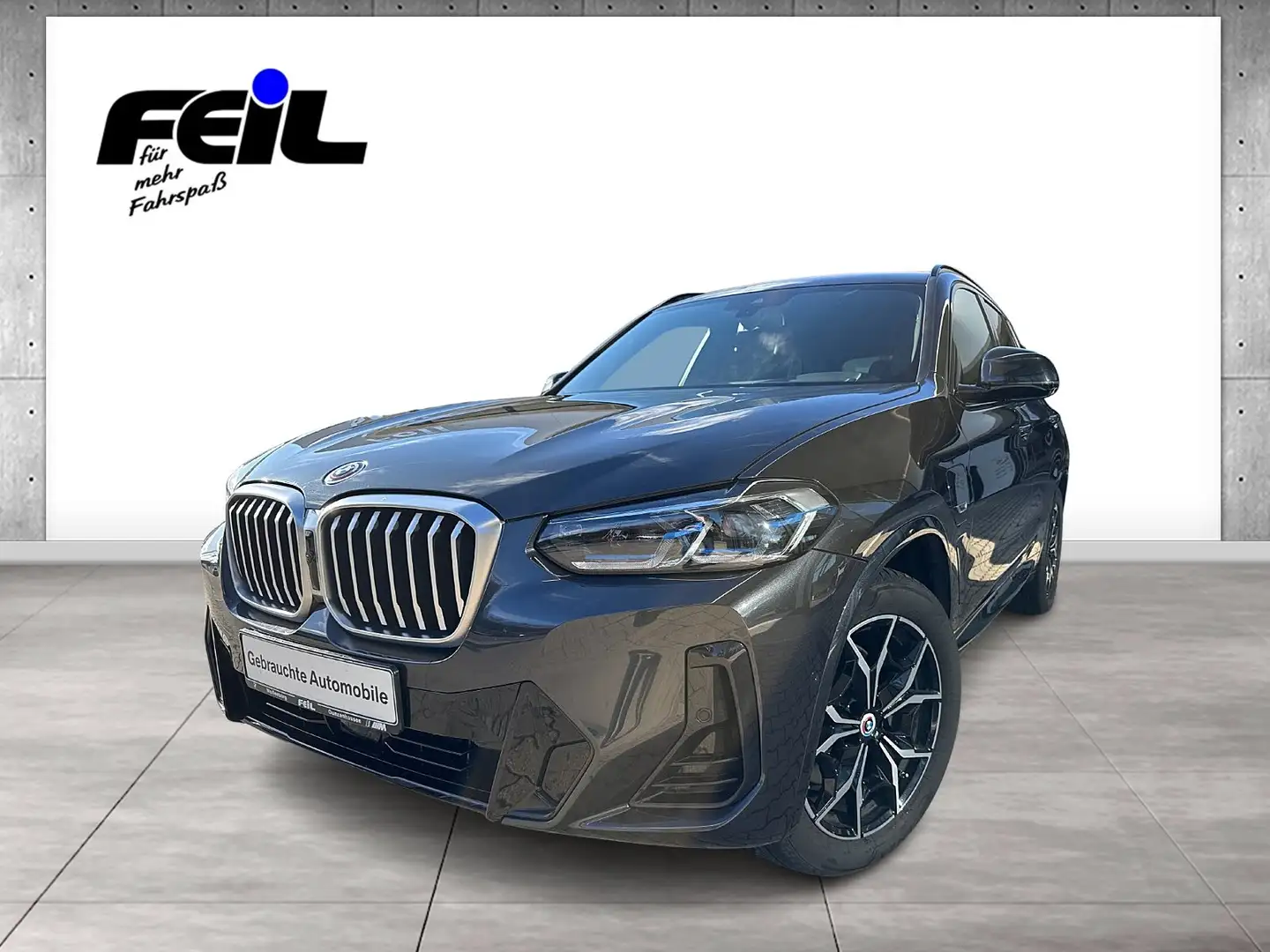 BMW X3 xDrive30e M Sport M Sportpaket Head-Up DAB Grau - 1