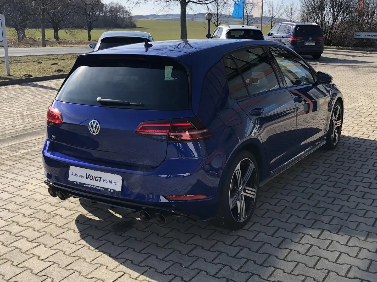 Volkswagen Golf R 4Motion 2.0 TSI DSG AKRAPOVIC LED DLA NAVI ACC D Blau - 2
