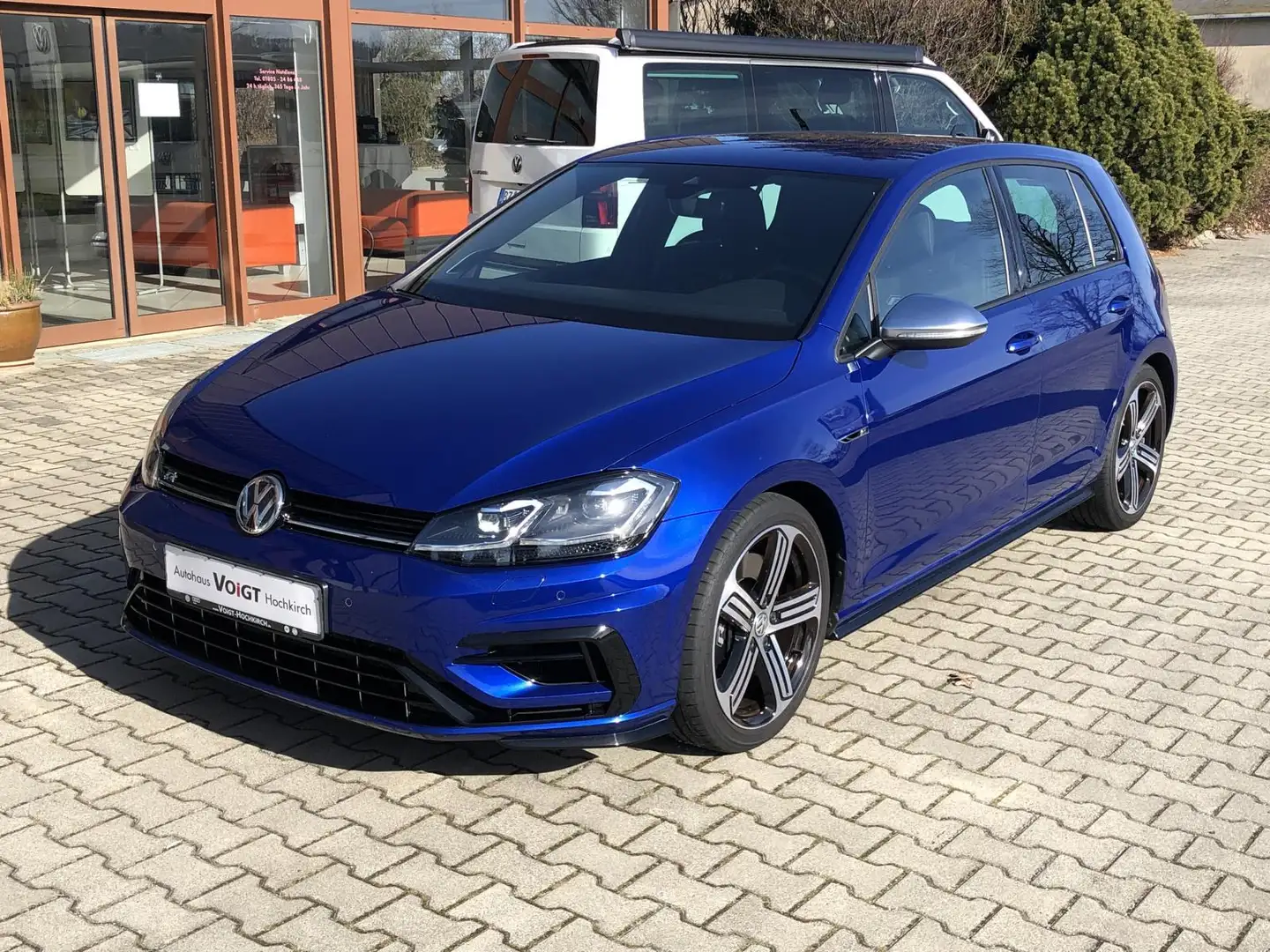 Volkswagen Golf R 4Motion 2.0 TSI DSG AKRAPOVIC LED DLA NAVI ACC D Blau - 1