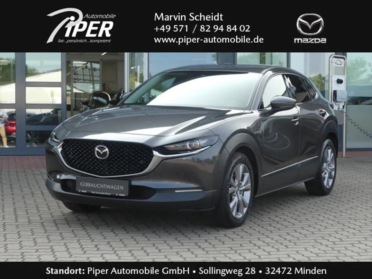Mazda CX-30 SKYACTIV-G 2.0 150PS M Hybrid 6AG AL-SELECTION A18 Grijs - 1