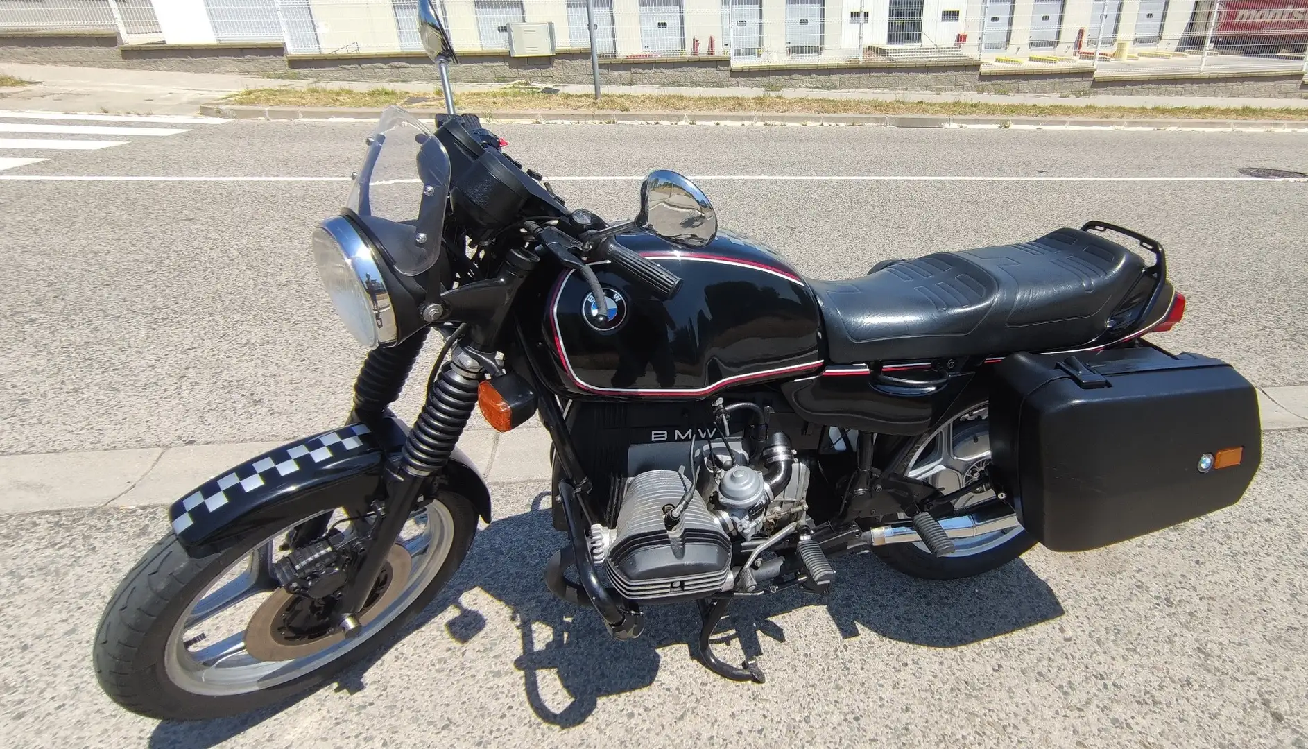 BMW R 65 todo de serie con maletas originales Negro - 1