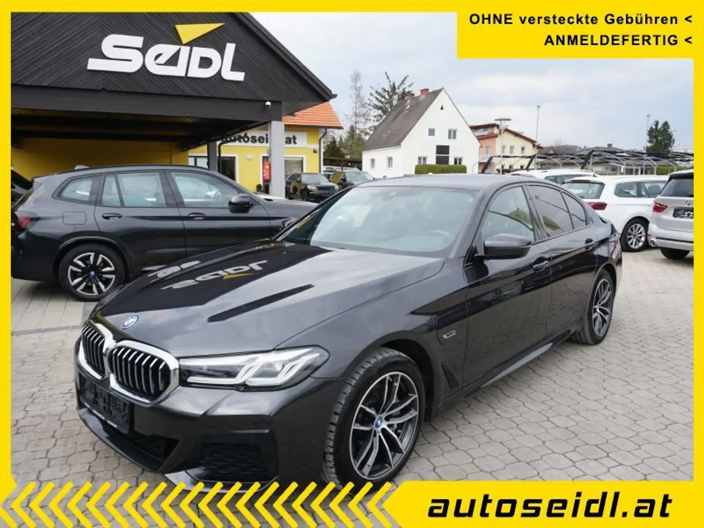 BMW 520 e Aut. *M-SPORTPAKET* Gris - 1