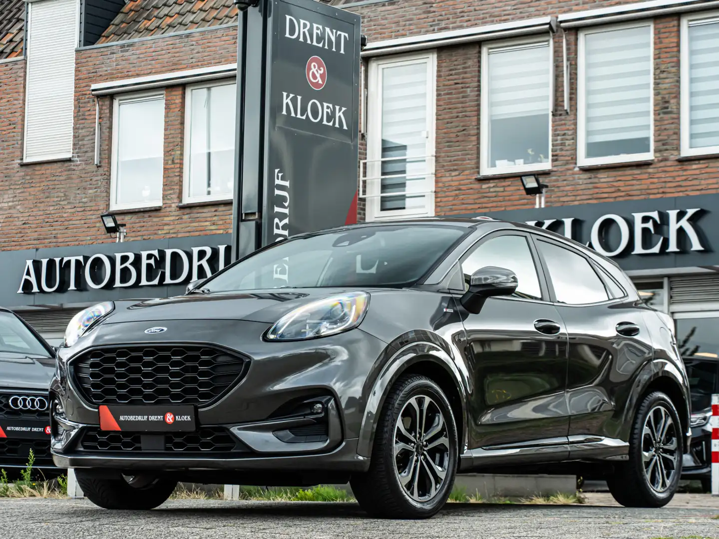 Ford Puma 1.0 EcoBoost Hybrid ST-Line X LED STOEL EN STUURVE Grijs - 1