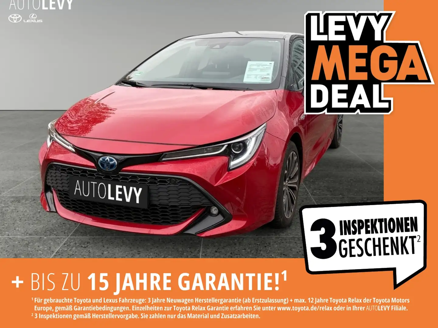 Toyota Corolla 2.0 Club Matrix 2xKlima ACC AUT Kam. LED Negro - 1