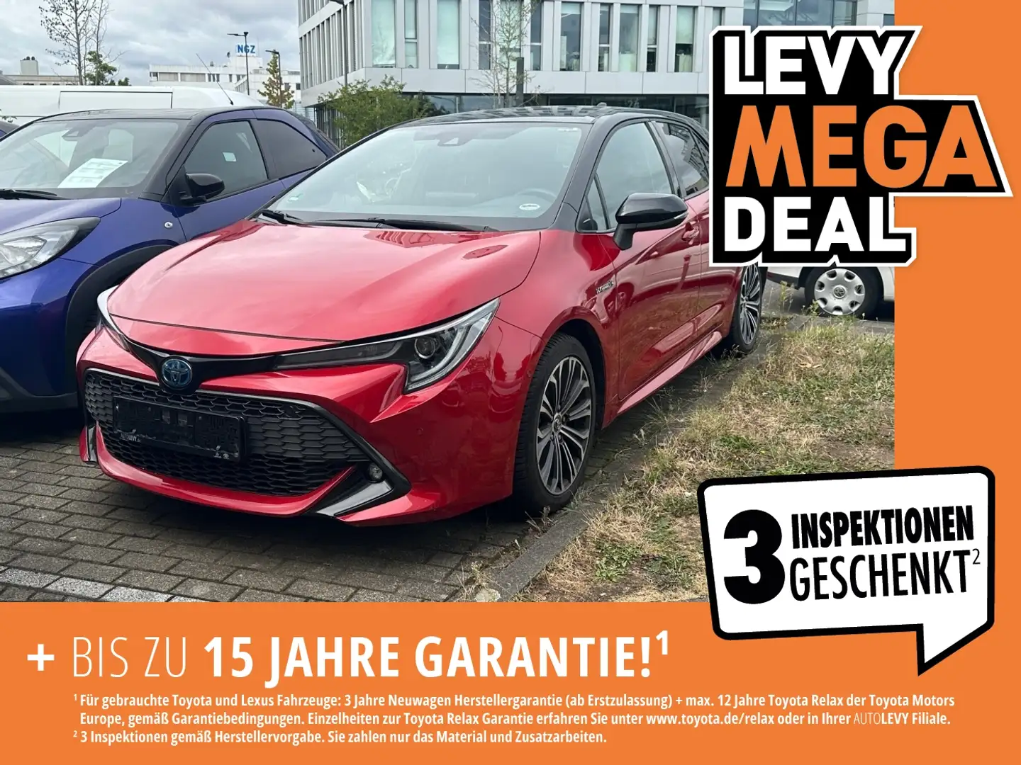 Toyota Corolla 2.0 Club Matrix 2xKlima ACC AUT Kam. LED Zwart - 1