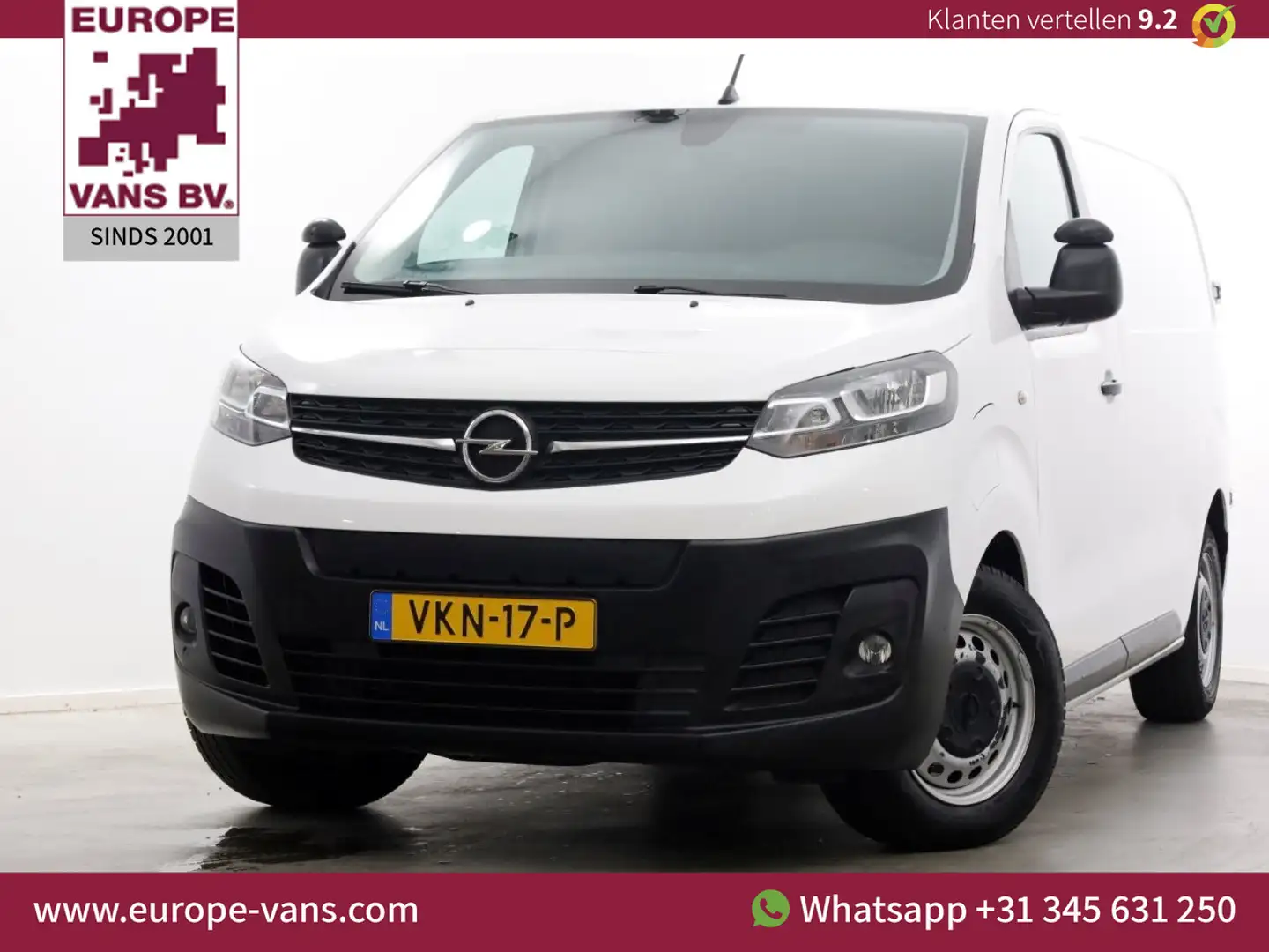 Opel Vivaro-e L2H1 Edition 75 kWh 100% Electrisch WLTP Range 315 Wit - 1