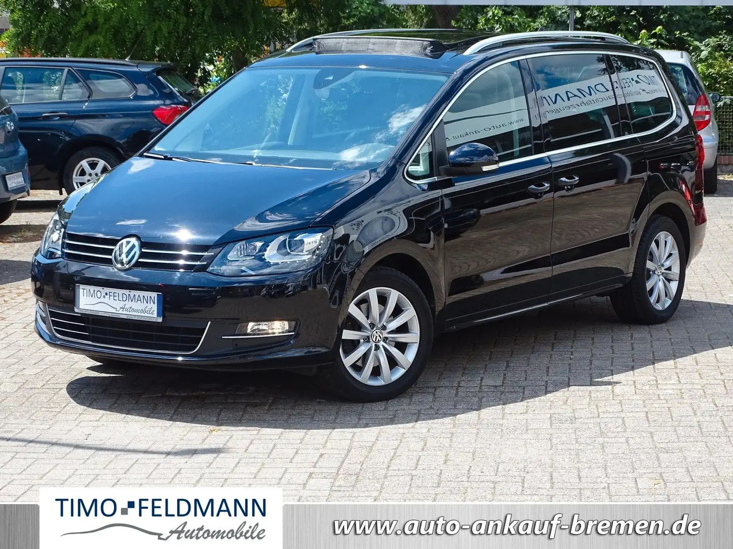 Volkswagen Sharan 1.4 TSI DSG Highline + Panoramadach Noir - 1