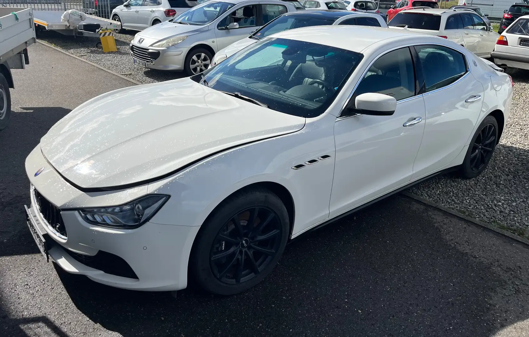 Maserati Ghibli Ghibli Diesel Automatik !!!Motorschaden!!! Weiß - 1