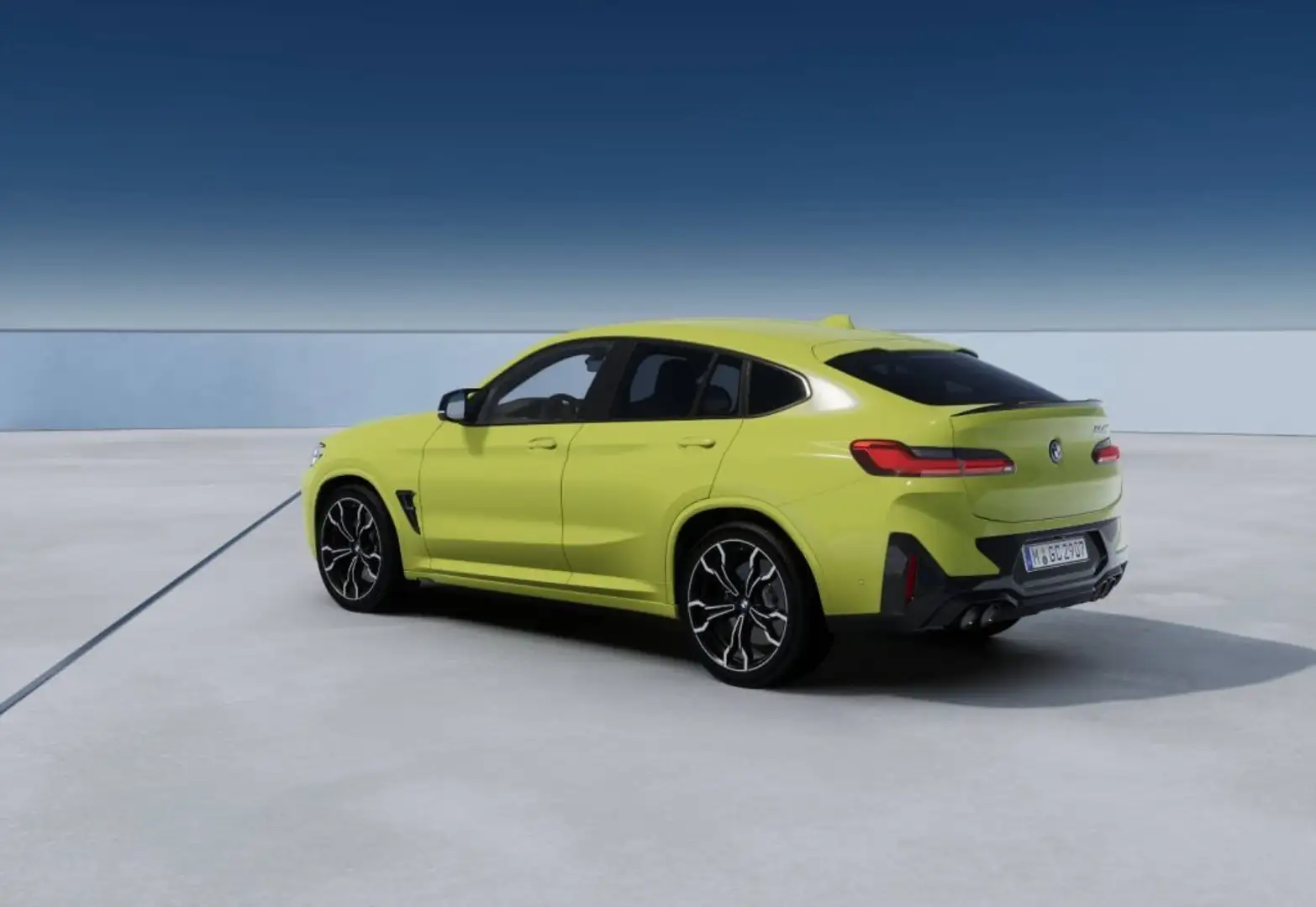 BMW X4 M Competition Gelb - 2