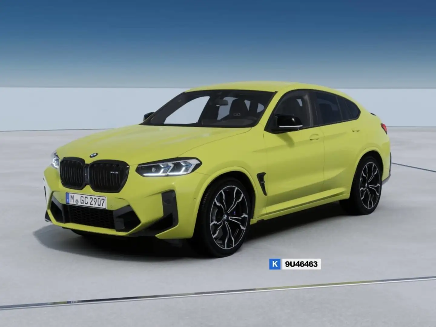 BMW X4 M Competition Gelb - 1