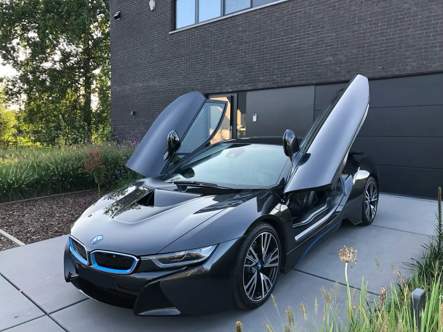 BMW i8 Pure Impulse - laser headup ceramic full option Noir - 2