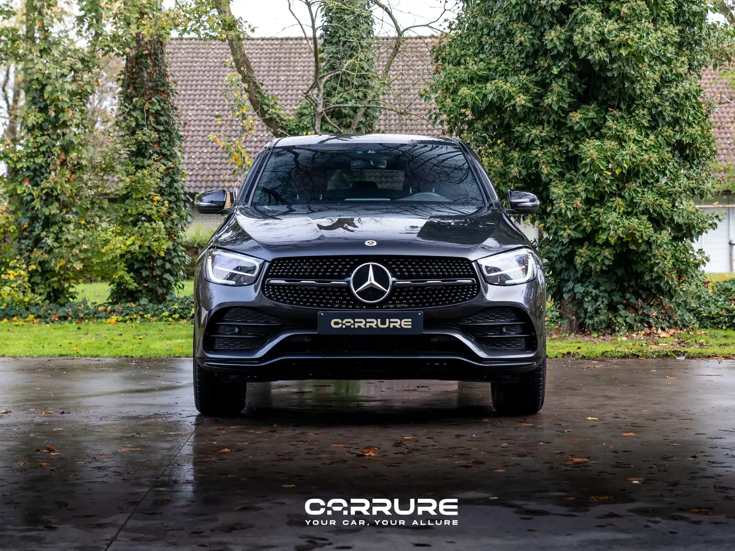 Mercedes-Benz GLC 300 GLC-Coupe 300 de 4Matic 9G-TRONIC AMG Line Zwart - 2
