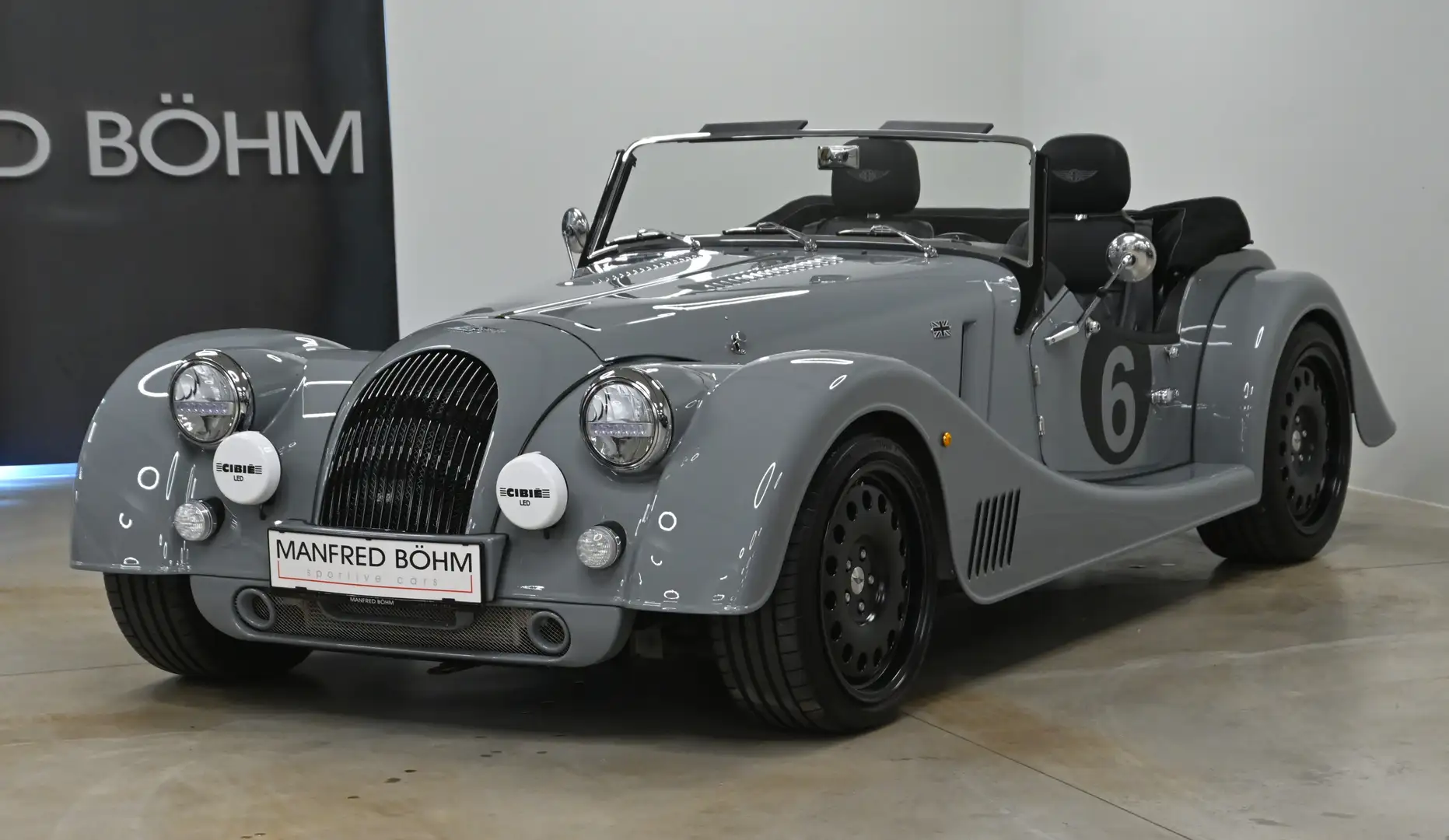 Morgan Plus Six Plus Six Grau - 1