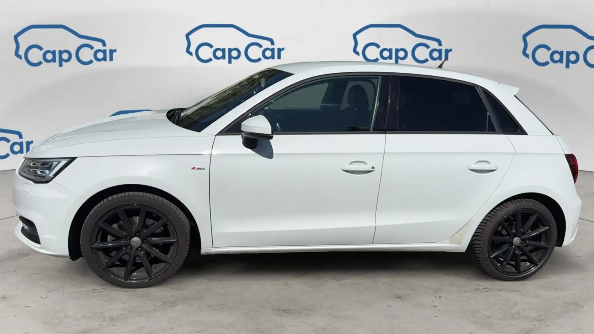 Audi A1 1.4 TSI 125 S-Tronic S-Line - Automatique Blanc - 2