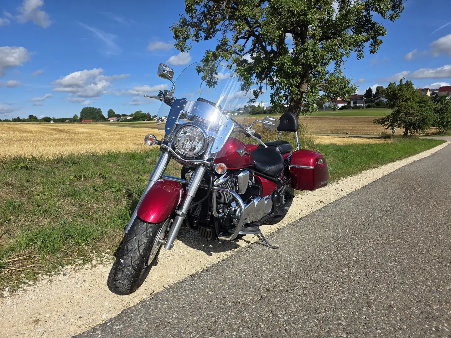 Kawasaki VN 900 Rood - 2