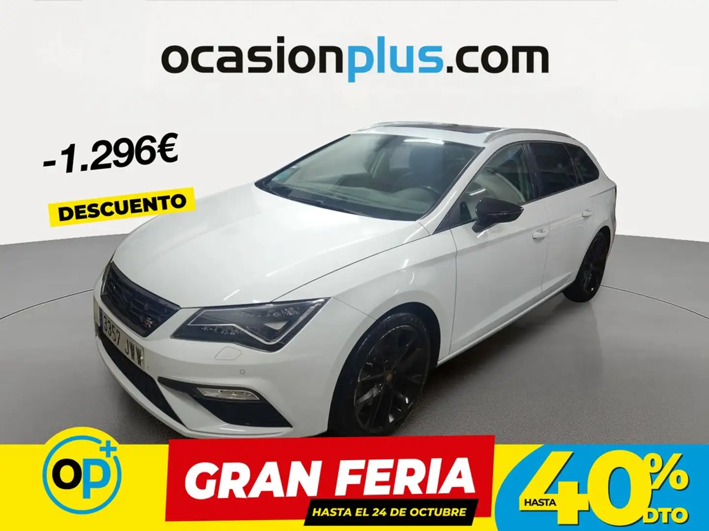 SEAT Leon ST 2.0TDI CR S&S FR 184 Blanco - 1