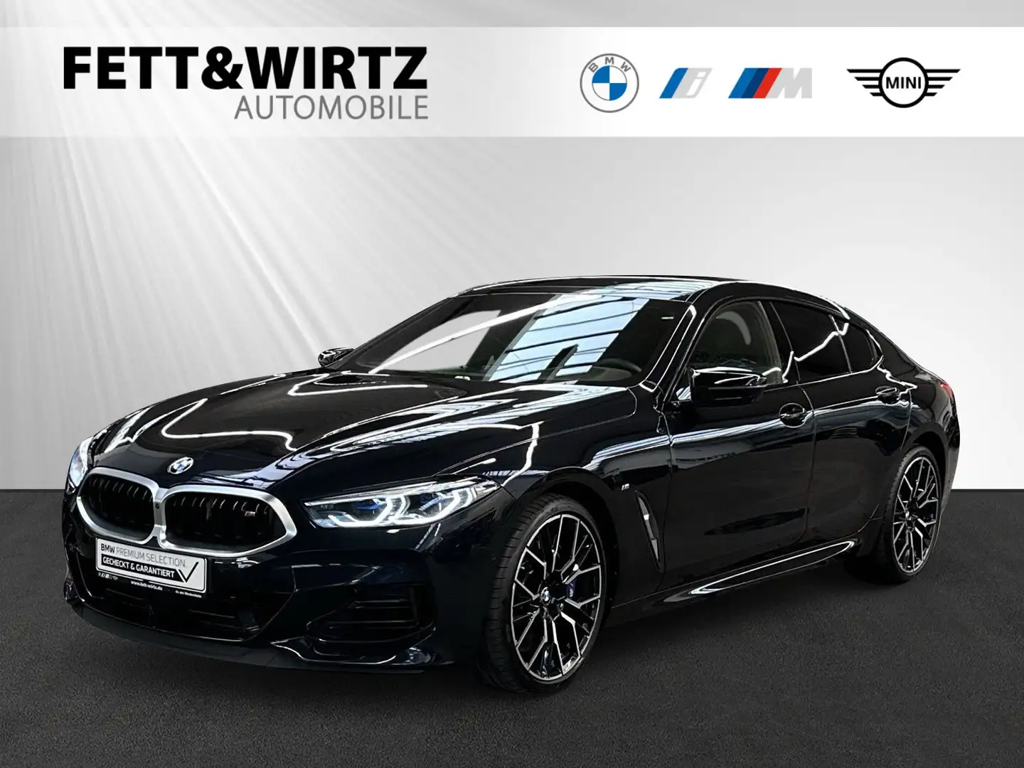 BMW M850 i xDrive Gran Coupé LR 685,- br.o.Anz.24Mon. / 5' Schwarz - 1