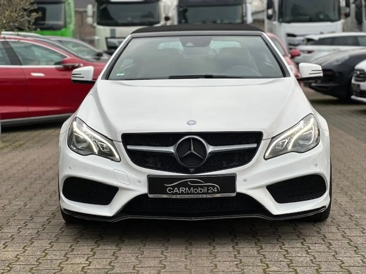 Mercedes-Benz E 350 (BlueTEC) d Cabrio 9G-TRONIC*Temp*R-Cam* Blanco - 2