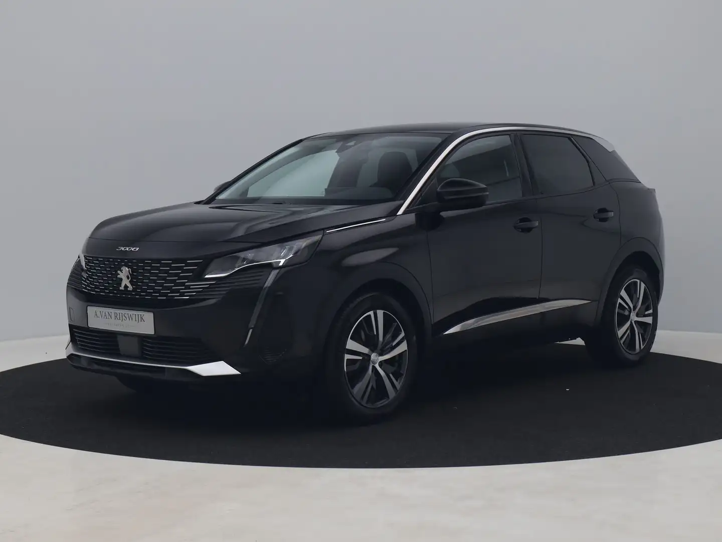 Peugeot 3008 1.2 PureTech 130 PK Automaat Allure | CAMERA | CAR Zwart - 1