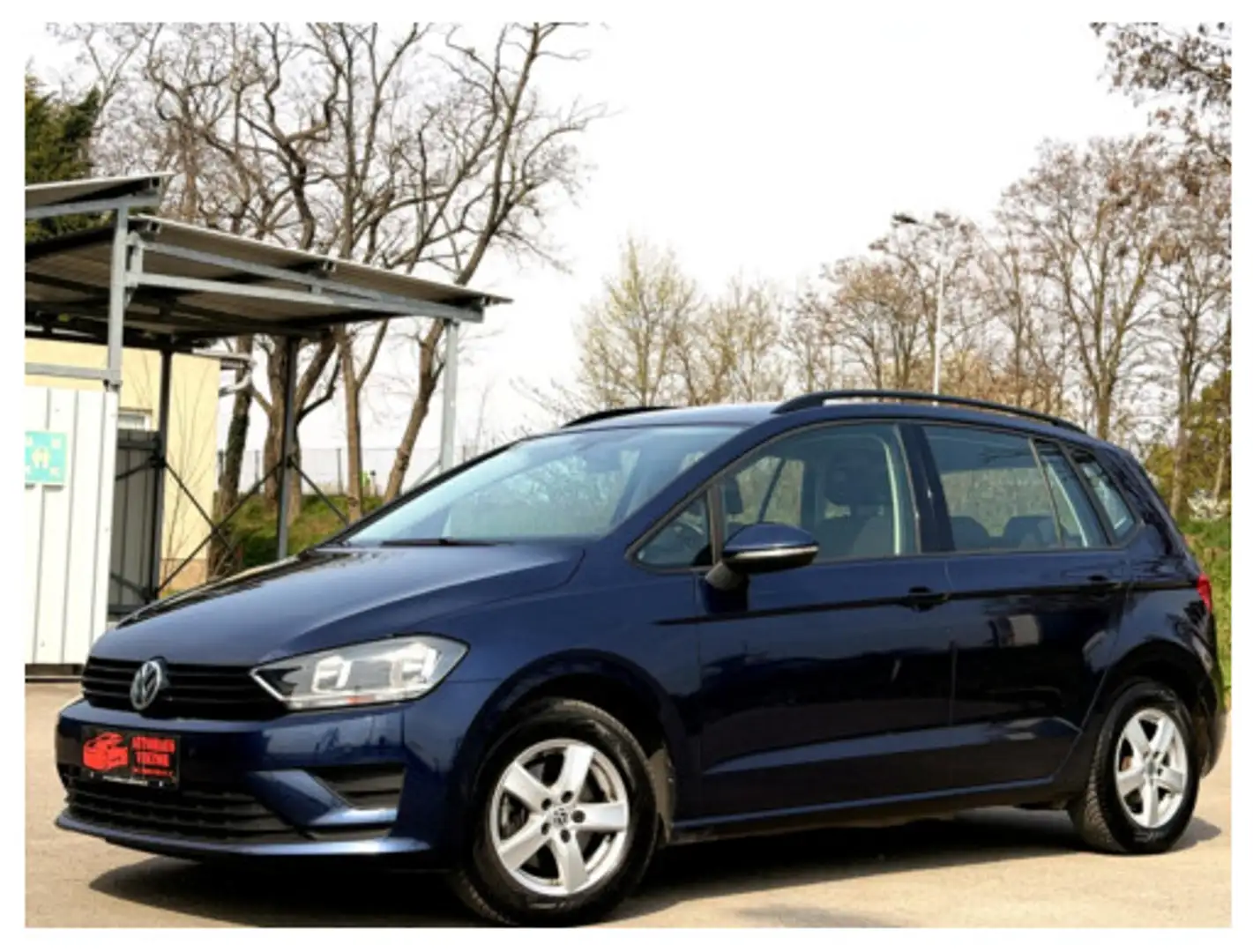Volkswagen Golf Sportsvan 1,6 TDI BMT Trendline*GARANTIE,SERVICE HEFT,1.B... Blau - 2