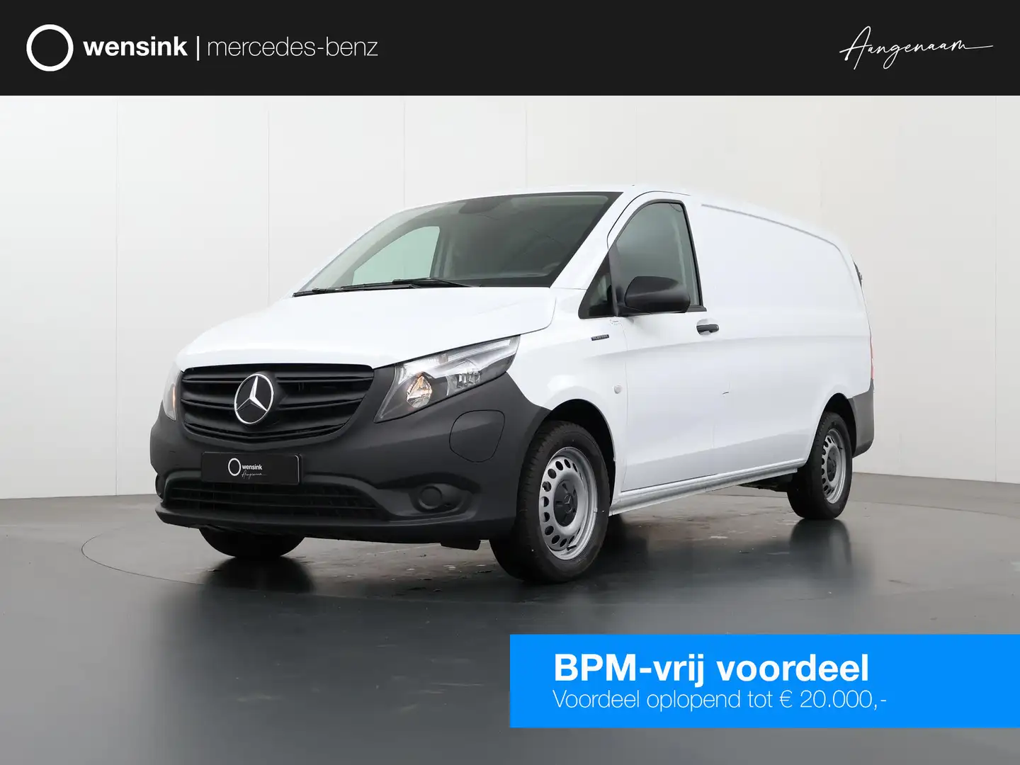 Mercedes-Benz Vito eVito Bestelwagen 66 kWh L2 | Navigatie | Airco | Weiß - 1
