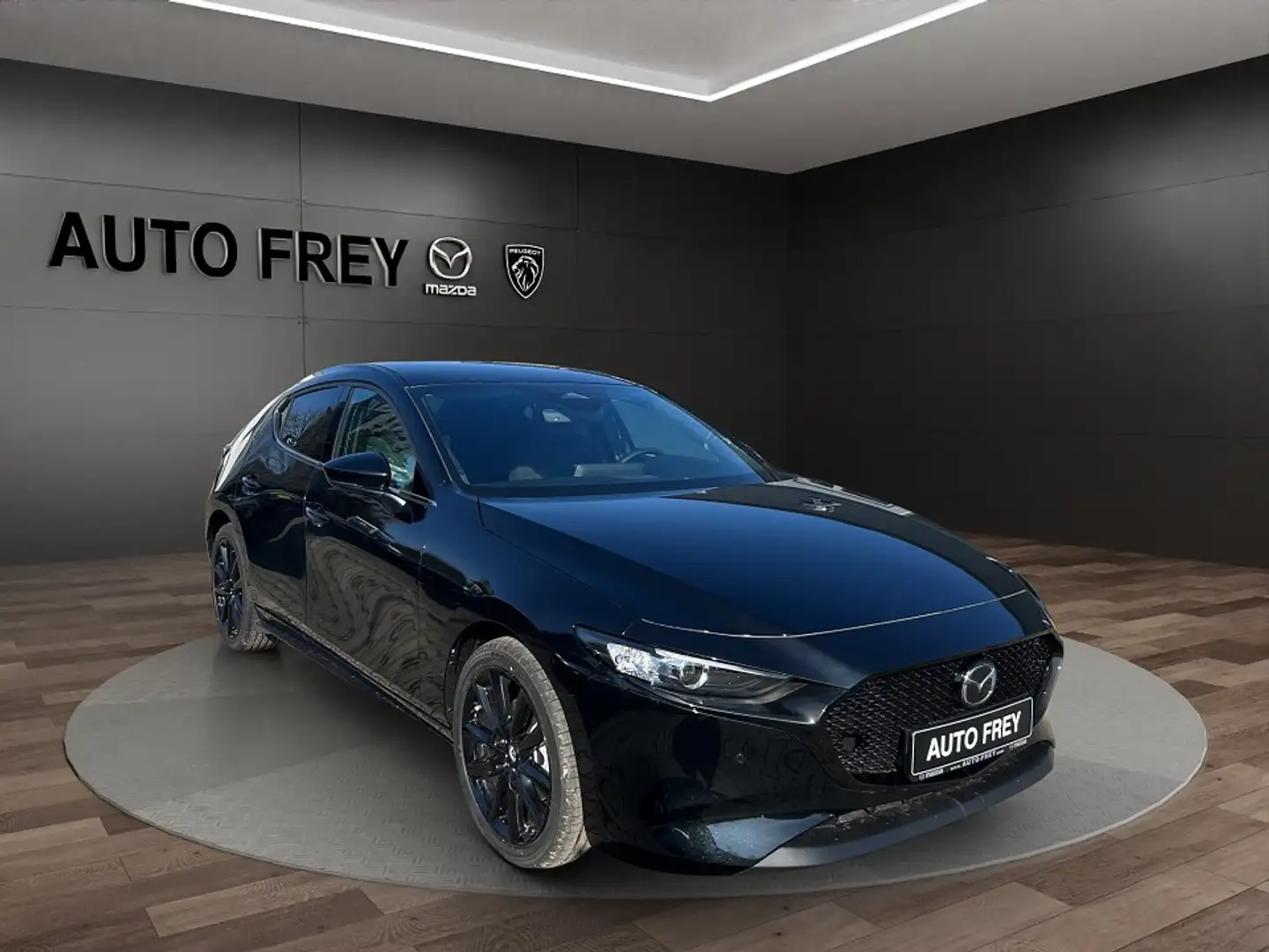 Mazda 3 2.5L e-SKYACTIV G 140ps Homura Schwarz - 1