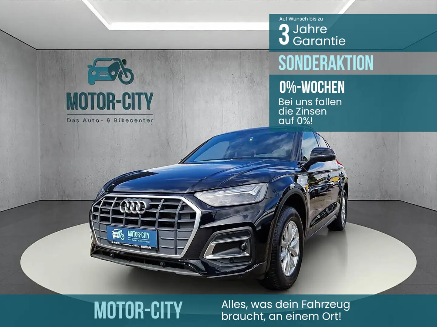 Audi Q5 50 TFSI e PHEV quattro **0% Gebrauchtwagen Fina... Schwarz - 1