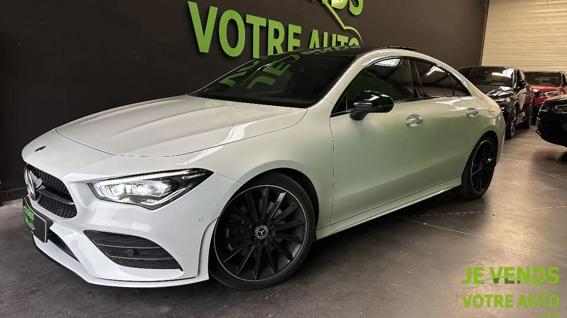 Mercedes-Benz CLA 200 II (118) Coupé 200 d 2.0 d 16V 8G-DCT 150 cv Boîte auto Weiß - 1