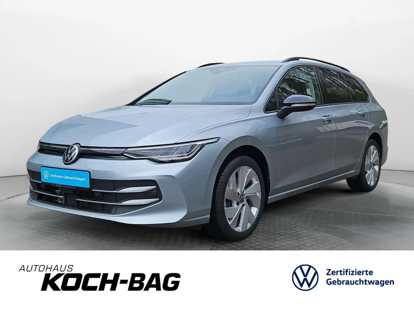 Volkswagen Golf Variant Golf VIII Variant 2.0TDI Goal DSG LED Navi AHK Zilver - 1