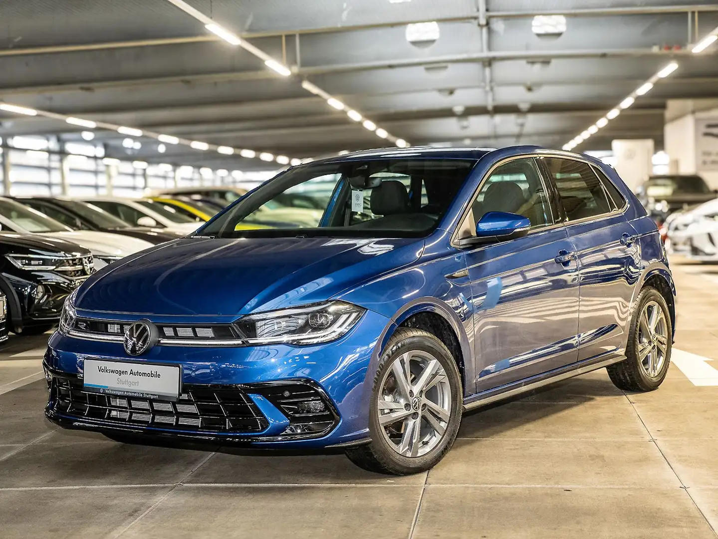 Volkswagen Polo R-Line 70 KW DSG Navi SHZ Klima LED Kamera Blau - 1