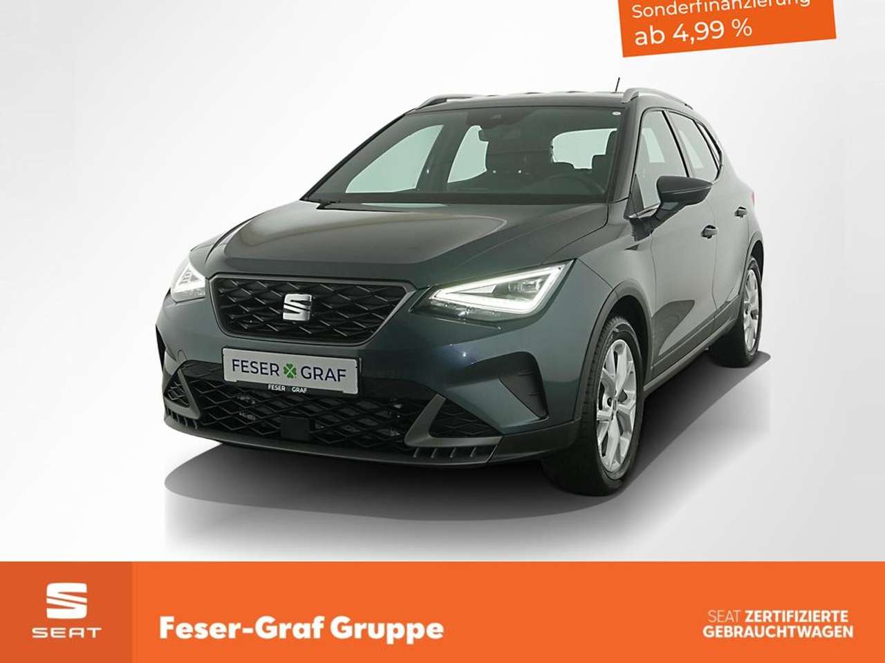 Seat Arona 2024 — FR 1.5 TSI DSG DAB LED Navi PDC hinten 17"