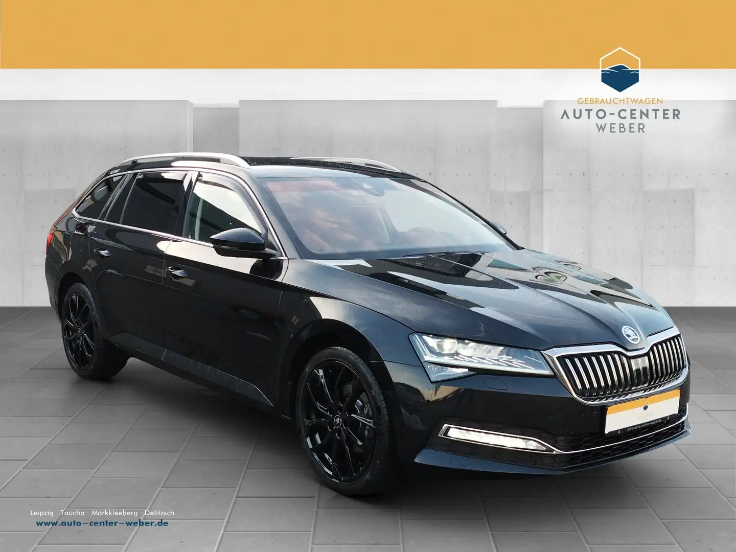 Skoda Superb Combi 2.0 TDI Style DSG ACC*AHK*AUT*Kam. Schwarz - 1