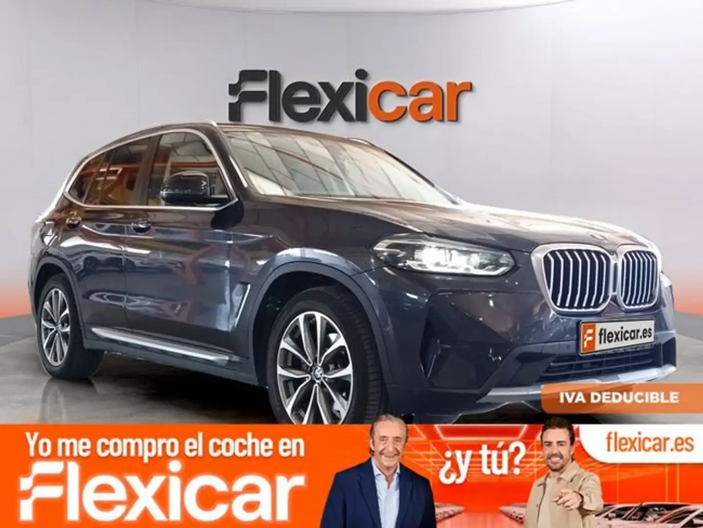 BMW X3 xDrive20d xLine Gris - 1