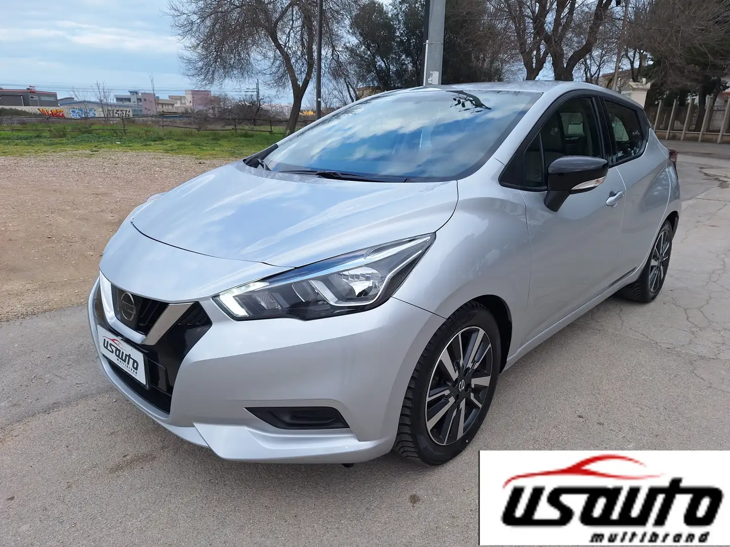 Nissan Micra 1.5 dci Tekna 90cv CERTIFICATA 2017 Argento - 1
