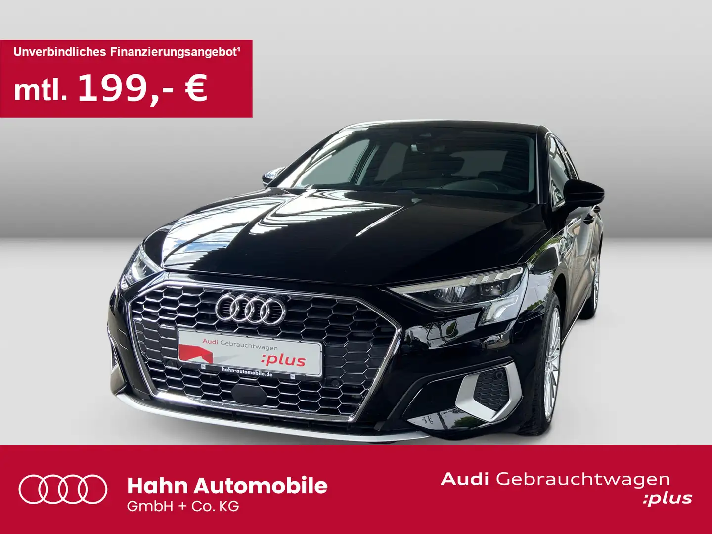 Audi A3 advanced 40TFSIe S tronic Virtual C Schwarz - 1