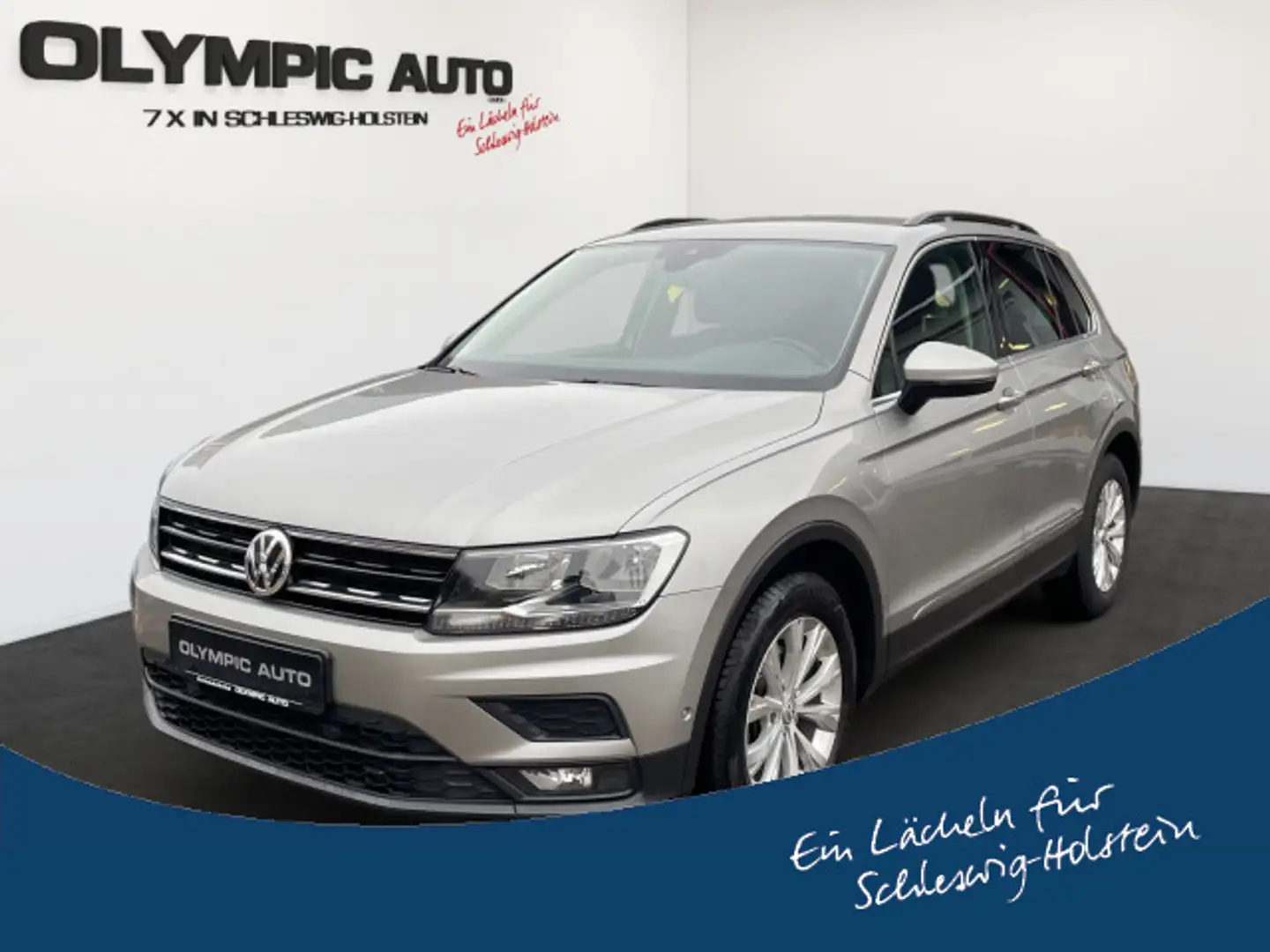 Volkswagen Tiguan 1.4 TSI Comfortline 4Motion NAVI KAMERA Silber - 1