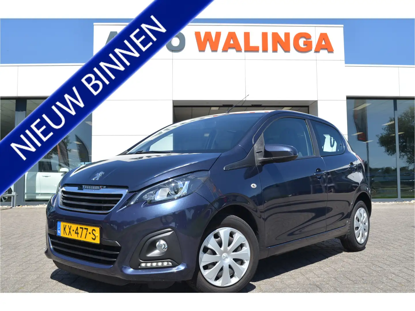 Peugeot 108 1.0 e-VTi Active Airco | Bluetooth | 5 drs | NL au Blauw - 1