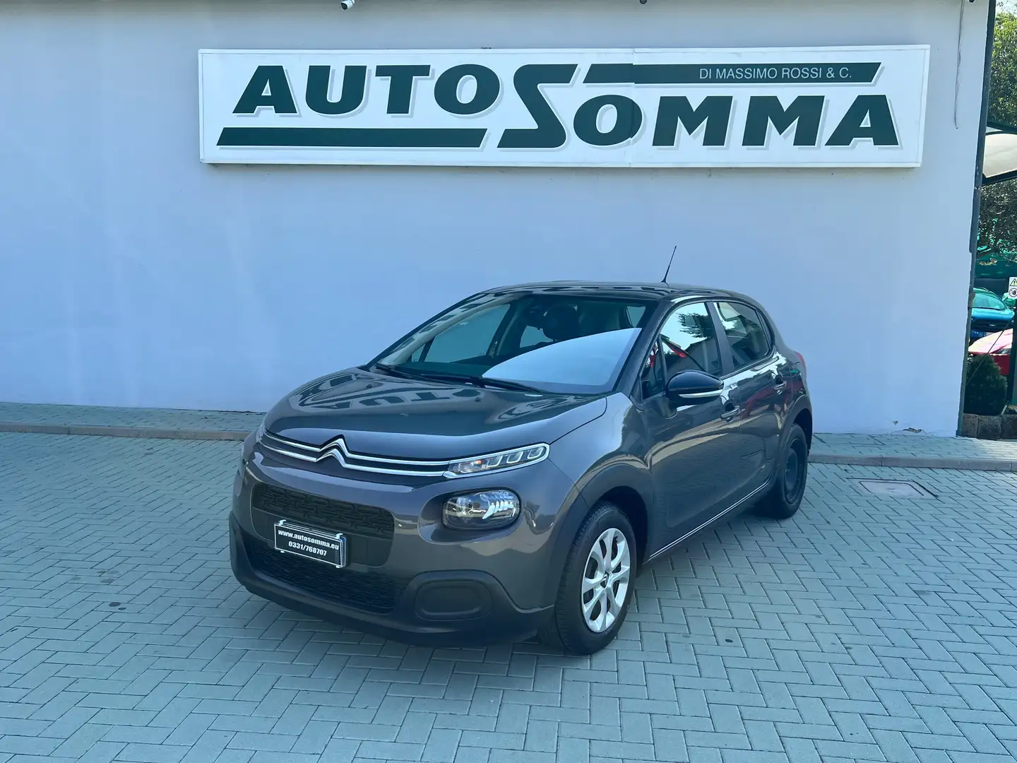 Citroen C3 2017 1.2 puretech Feel  Ok x NEOPATENT.-14000 KM!! Grigio - 2