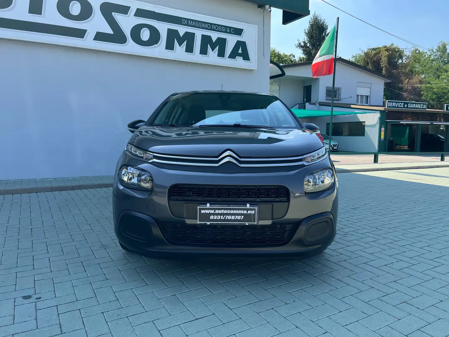 Citroen C3 2017 1.2 puretech Feel  Ok x NEOPATENT.-14000 KM!! Grigio - 1