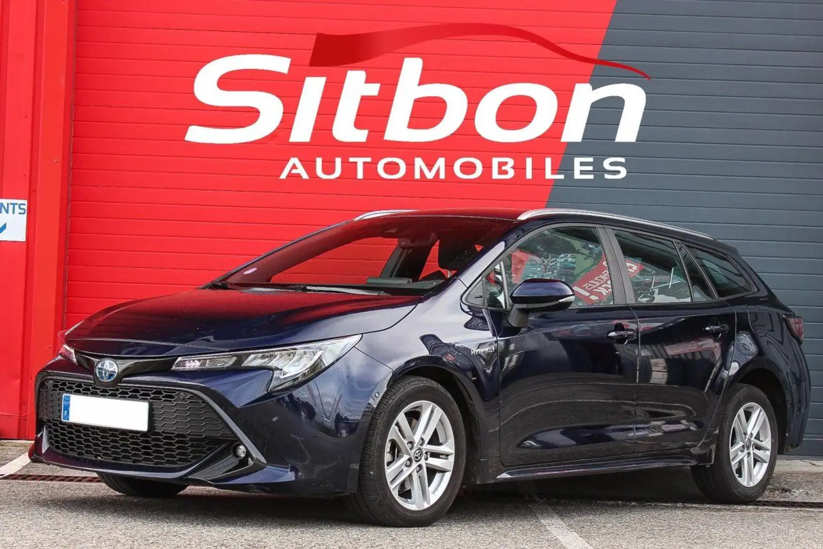 Toyota Corolla TOURING SPORT Hybride 184h CVT BREAK Dynamic Busin Bleu - 1