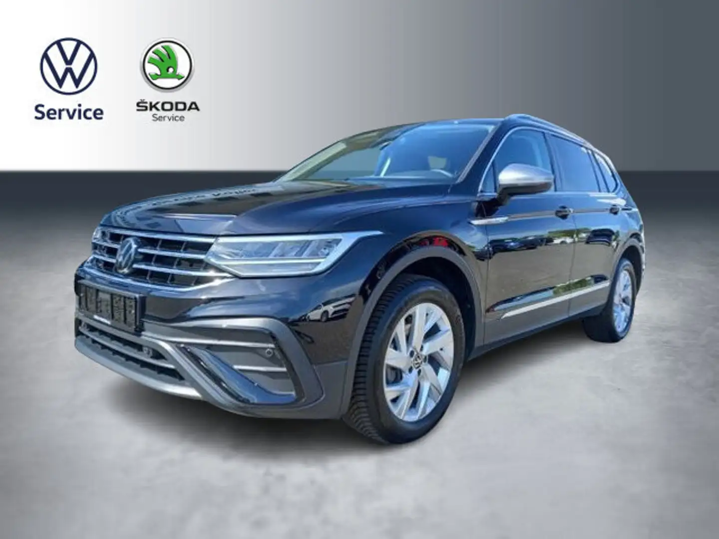 Volkswagen Tiguan Allspace Tiguan Allspace 2.0 TDI DSG AHK 7 Sitze Kamera Zwart - 1