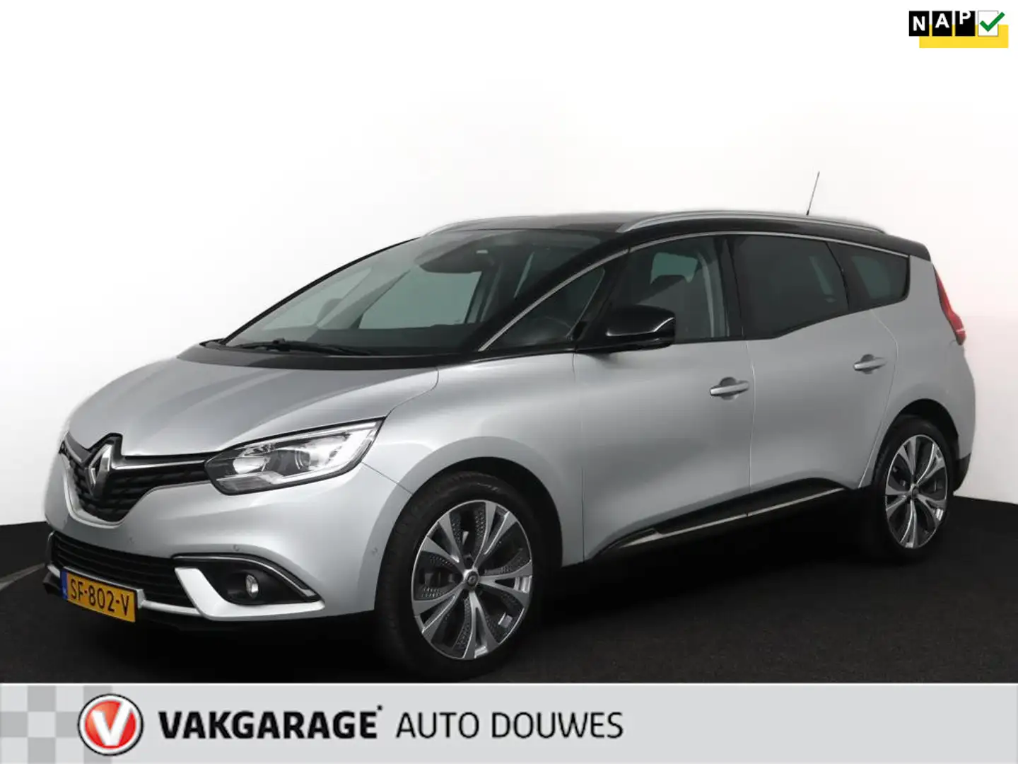 Renault Grand Scenic 1.2 TCe Intens | NAP | 5prs. | Half leder | Parkee Grijs - 1