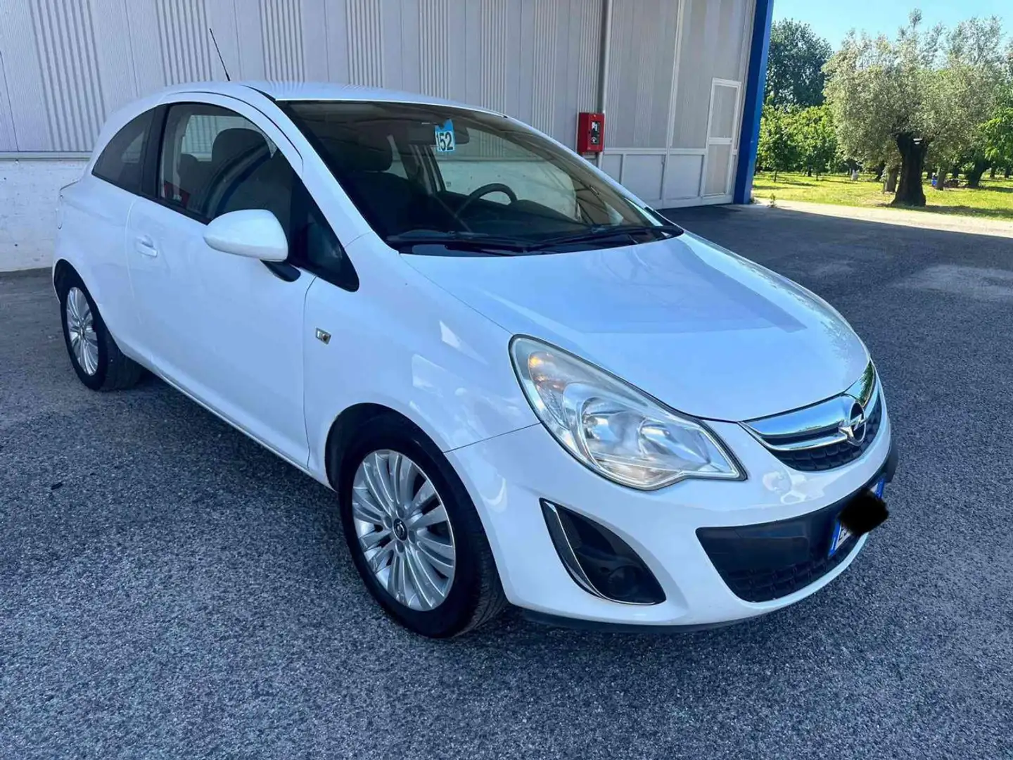 Opel Corsa 1.2 3 porte Ecotec GPL Bianco - 1