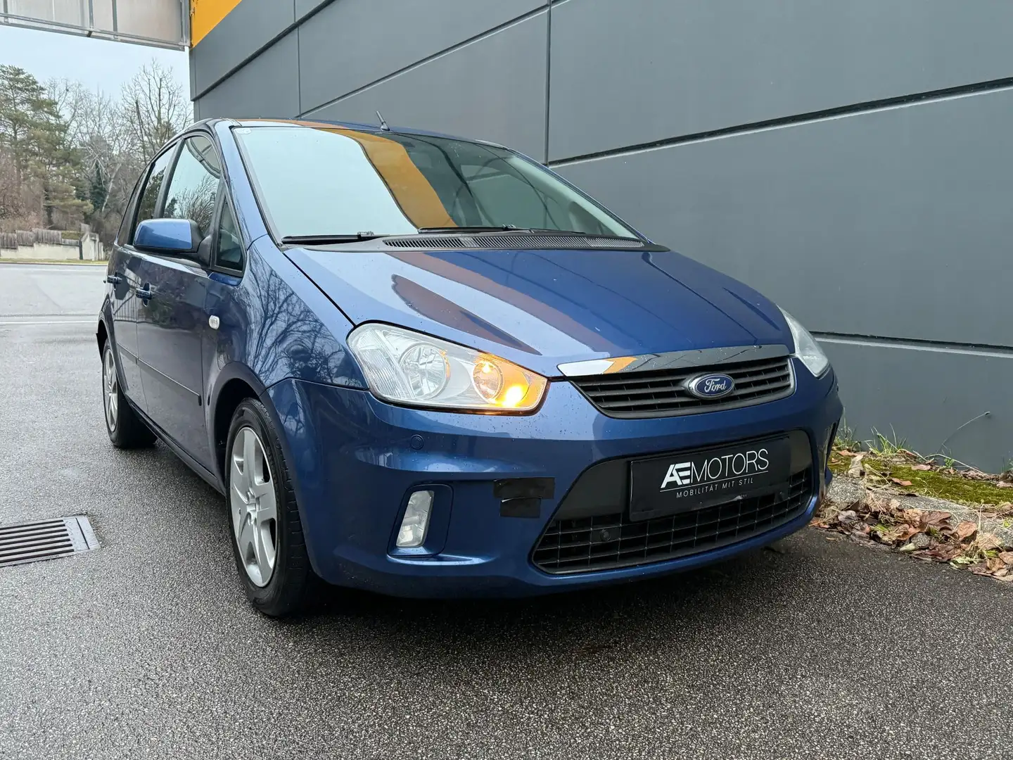Ford C-Max 1.6TD TREND*PICKERL NEU*KLIMA*RADIO AUX*ZV*MFL*KR Blau - 1