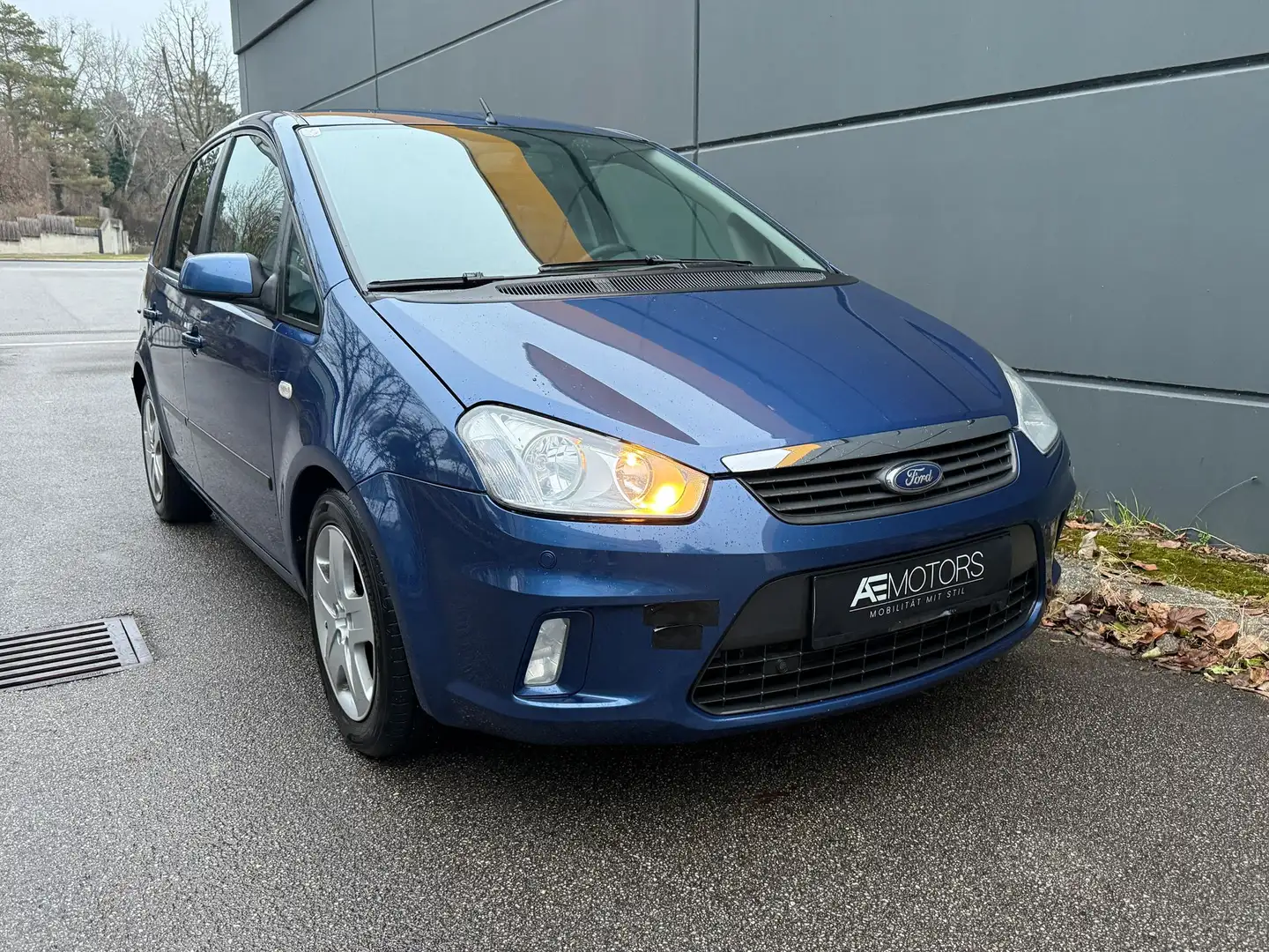 Ford C-Max 1.6TD TREND*PICKERL NEU*KLIMA*RADIO AUX*ZV*MFL*KR Blau - 2